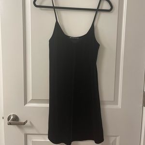 Brandy Melville O/S Black Velvet dress. Never worn.